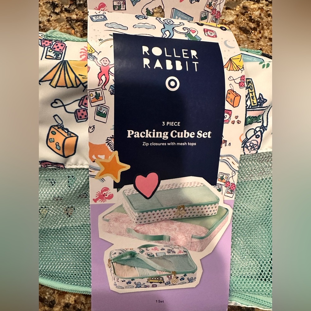 Roller Rabbit x Target Packing Cube Set - Picture 2 of 4